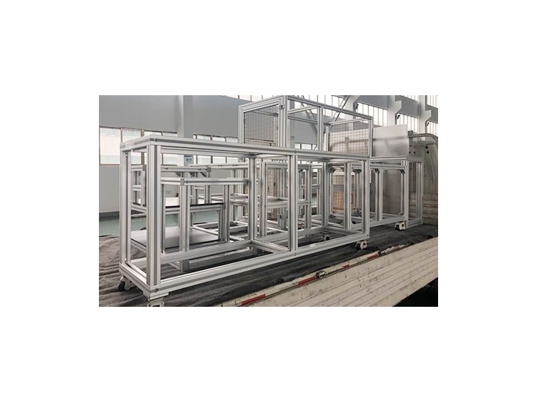 4545鋁型材如何打造機械配件生產(chǎn)設(shè)備框架？