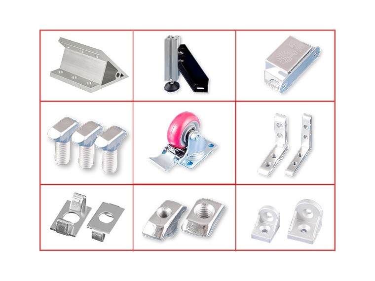 鋁型材框架是怎么連接在一起的？