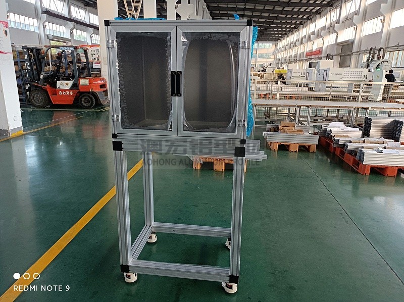 鋁型材機架門窗組裝